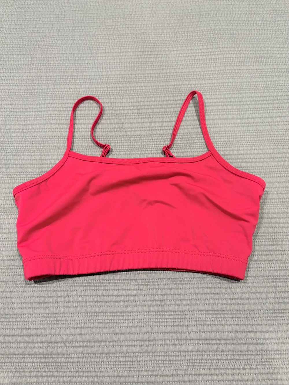 Weissman Red Cami Bra Top Medium Adult MA Dancewear